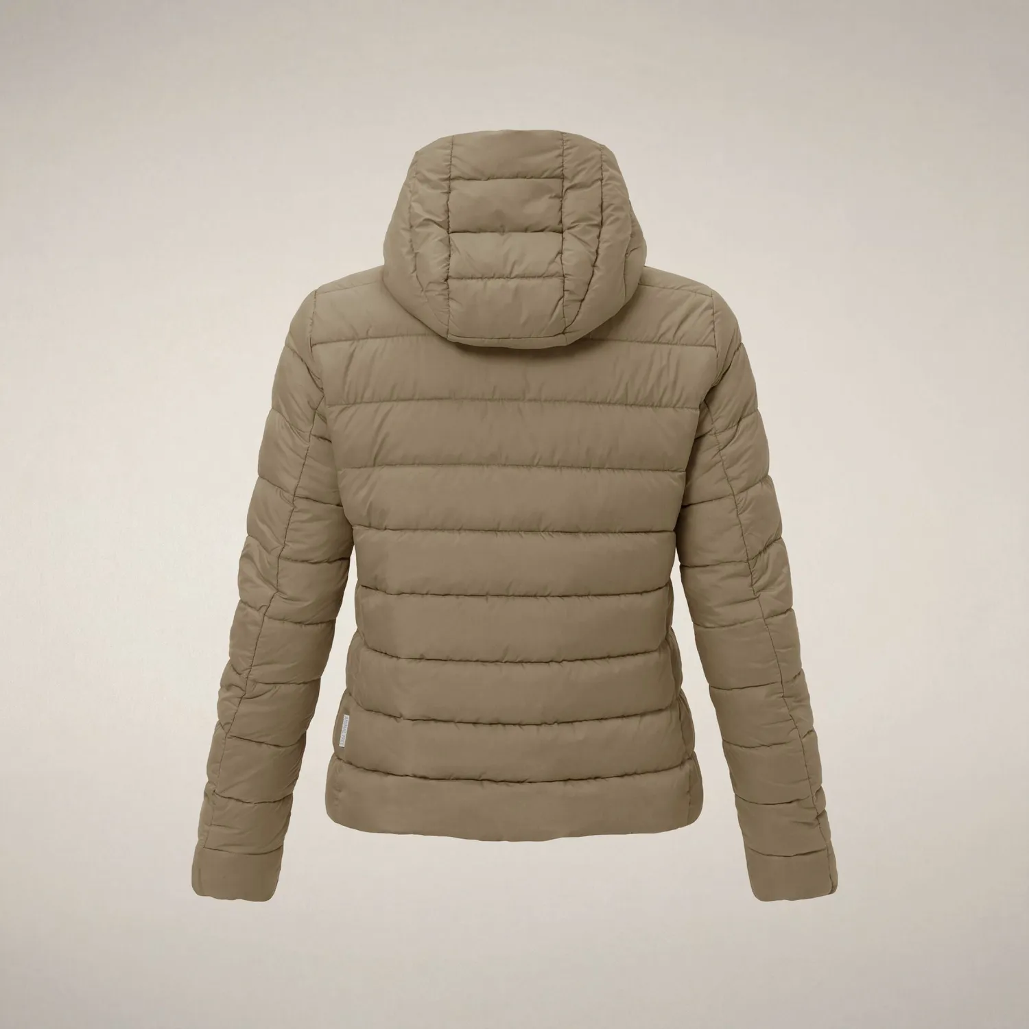 Save The Duck Adalyn jakke dame Stone Beige lettvektsjakke