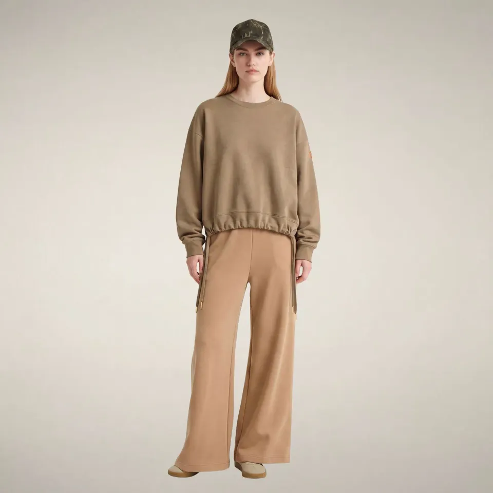 Save The Duck Akemi collegegenser beige