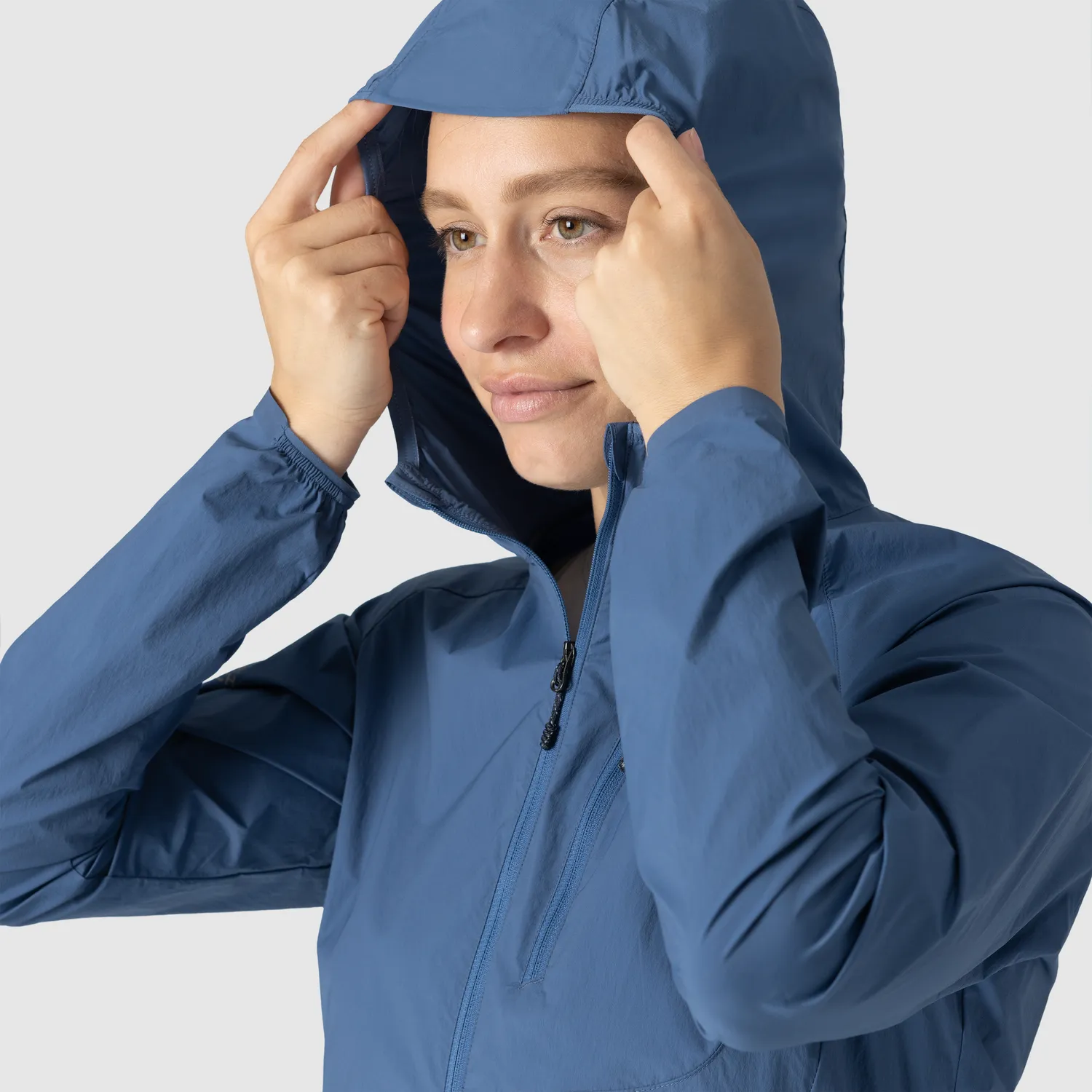 Outdoor Research Shadow Wind Hoodie vindjakke dame Skyline