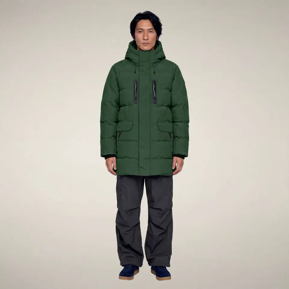 Save The Duck Protech Everest parka herre grønn allvær