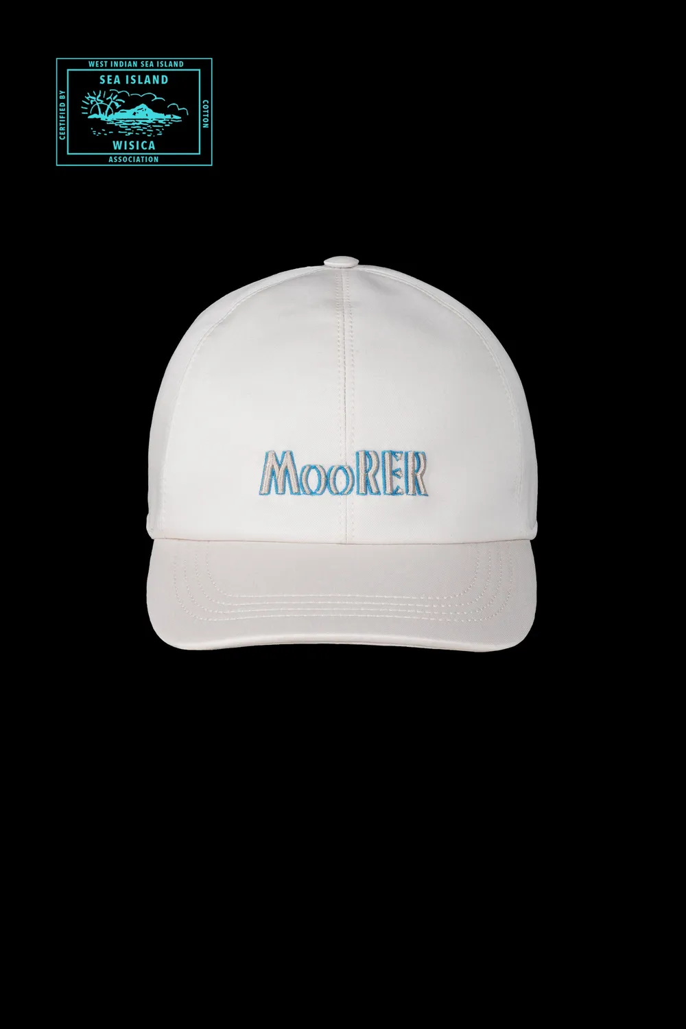 Moorer ROBINSON-SI baseballcaps Tobago Beach silke og Sea Island-bomull