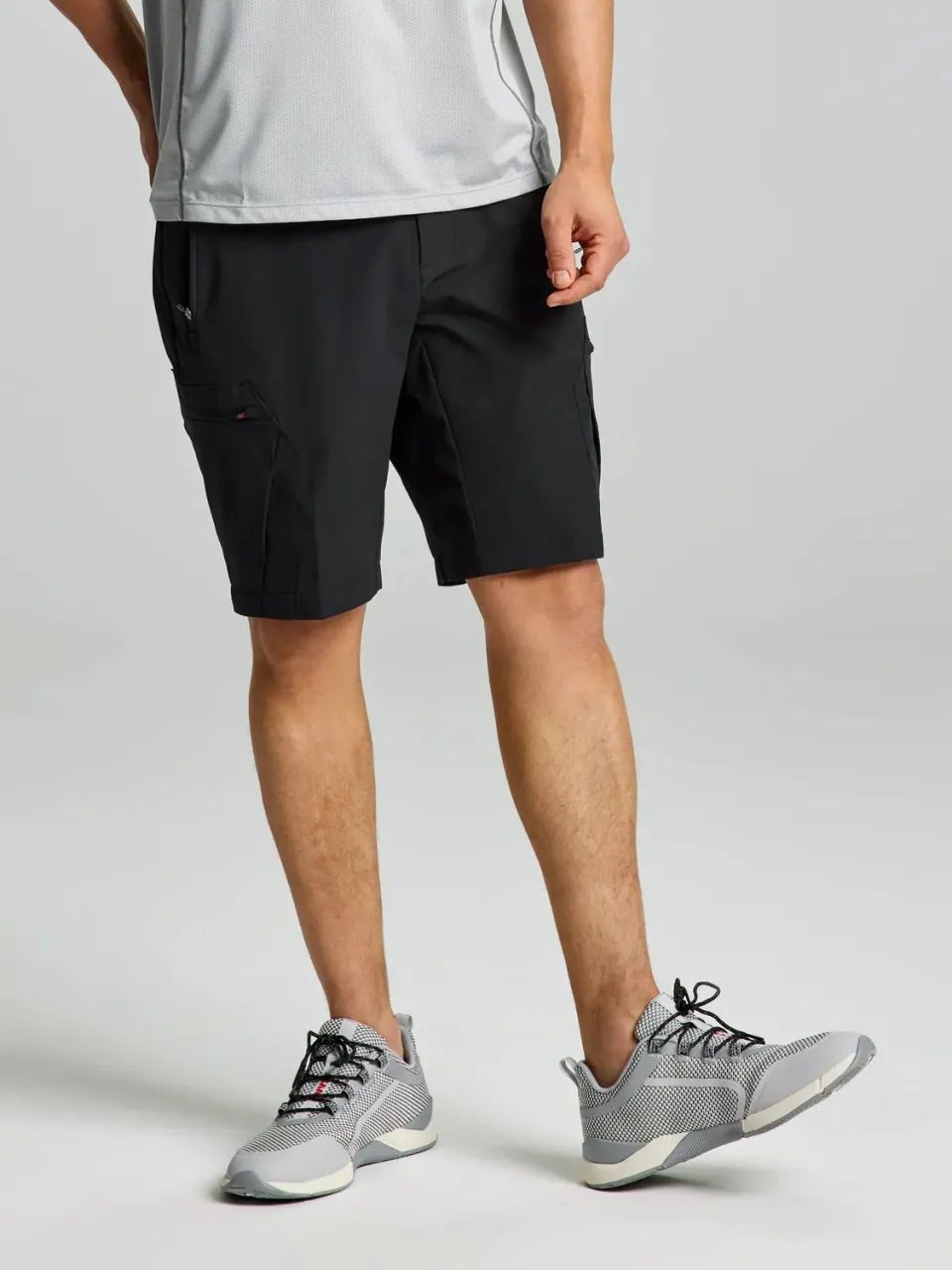 Slam Tech Cargo Short seilershorts Graphite lett og vannavvisende