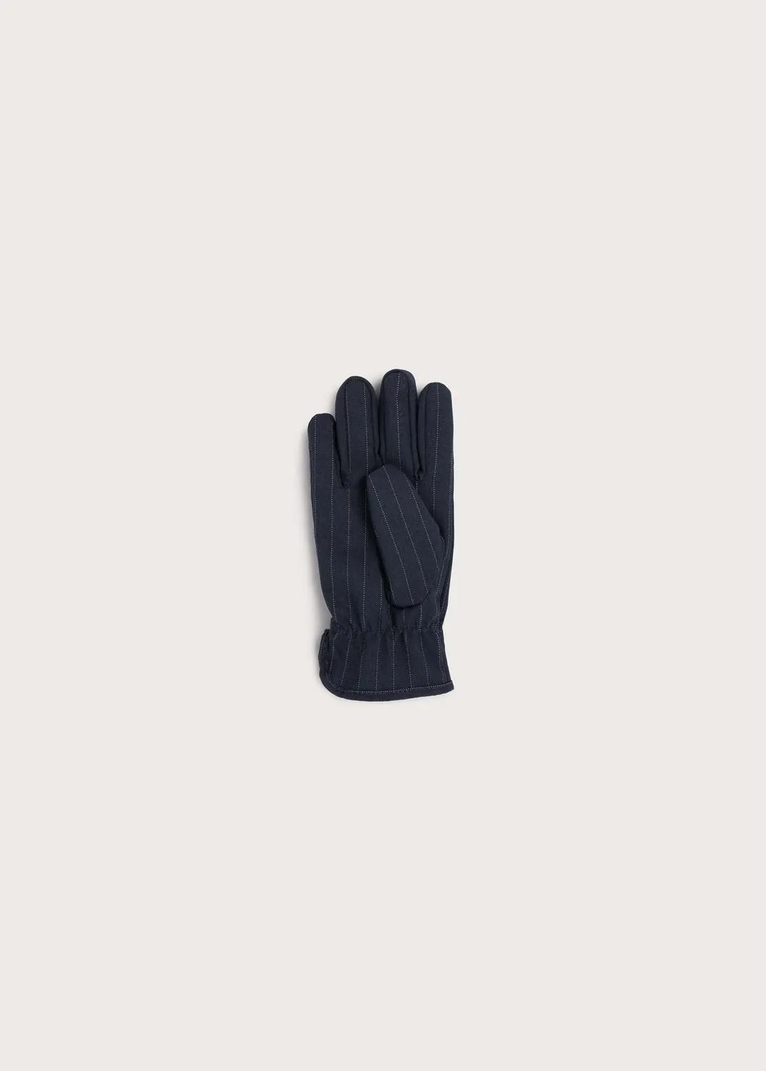 Brgn Gloves hansker Navy Pinstripe S/M–M/L vanntette