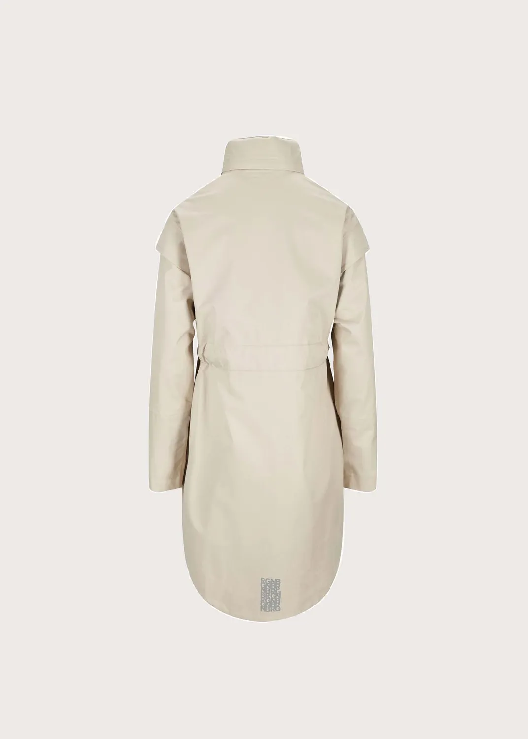 Brgn Monsun Coat regnjakke Sand – 20 000 mm