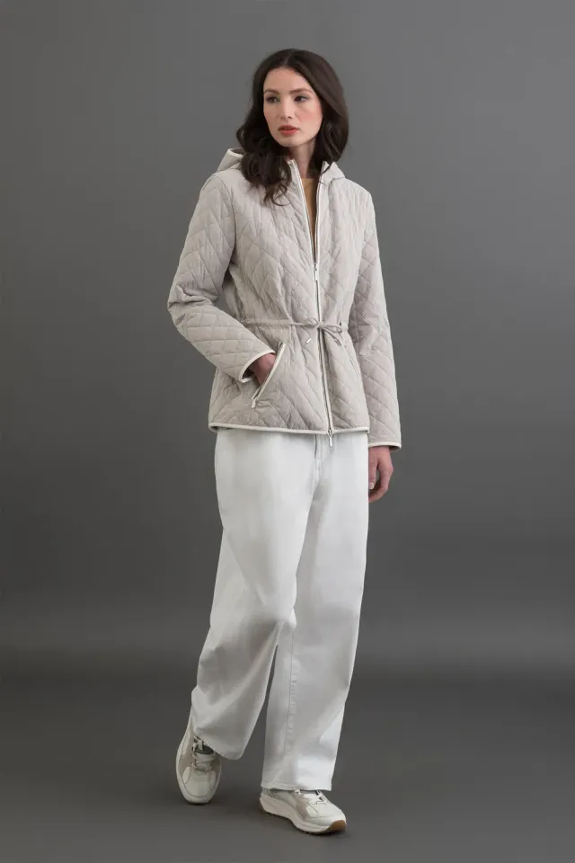 Moorer RIBEYA-OSQ jakke pearl quiltet
