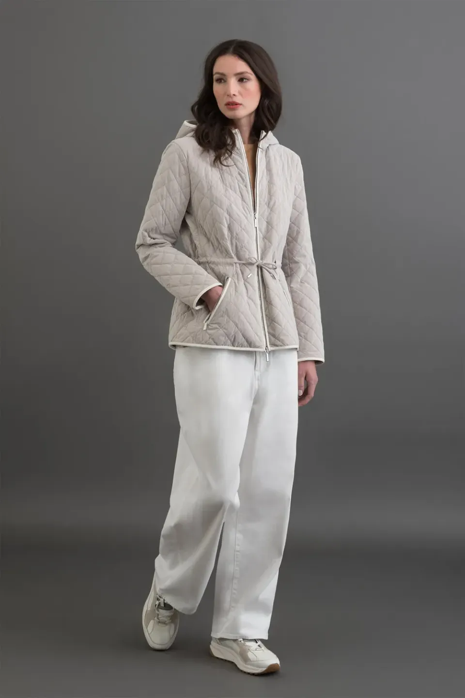 Moorer RIBEYA-OSQ jakke pearl quiltet