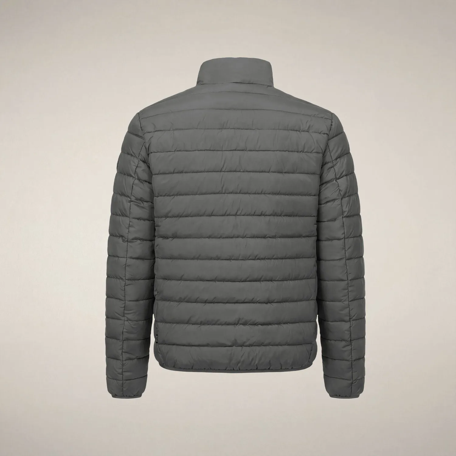 Save The Duck Erion dunjakke herre Gunmetal Grey lett