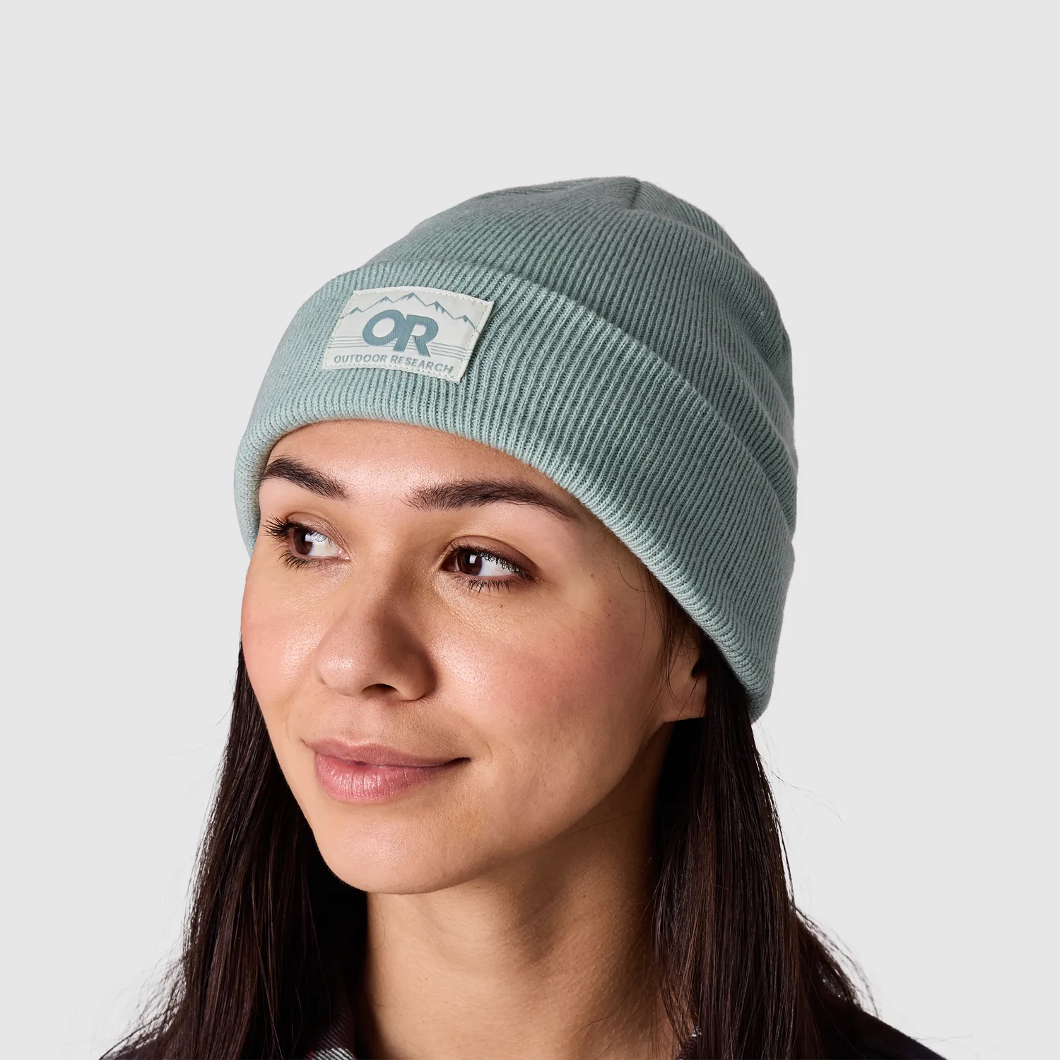 Outdoor Research Juneau Beanie lue Thyme resirkulert polyester