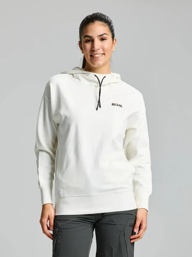 Slam Deck WS Hoodie hettegenser Off White dame
