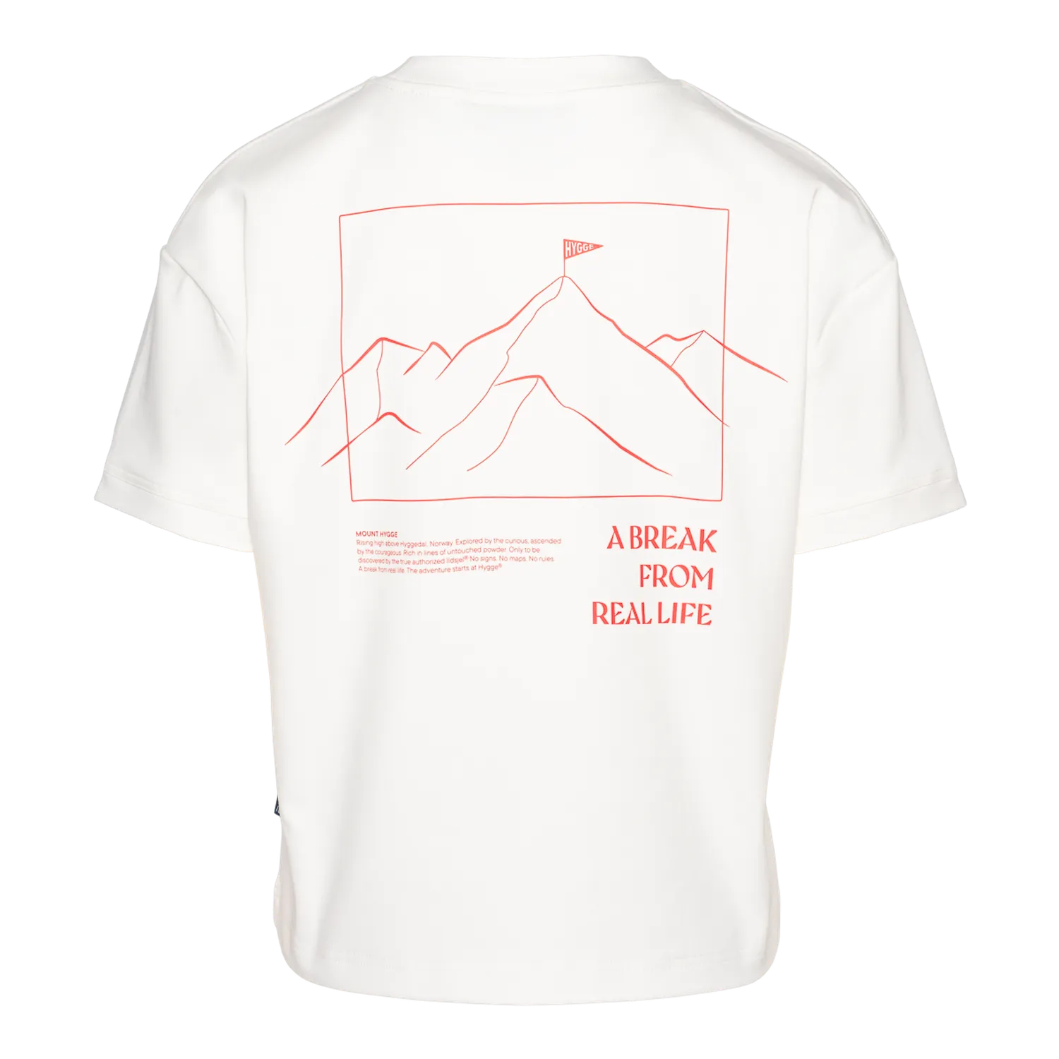 House of Hygge Women's Graphic T-Shirt T-skjorte Offwhite