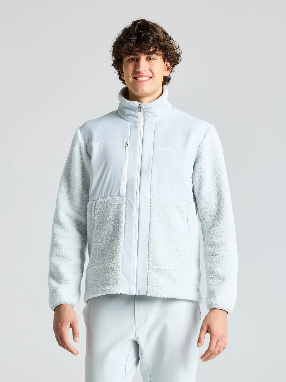 Slam Altura FZ Fleece fleecejakke Dark Navy vindtett bryst