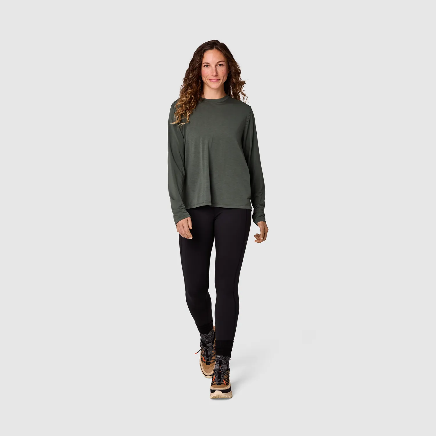 Outdoor Research Eclipse Sun Long Sleeve Tee soltrøye UPF 50+