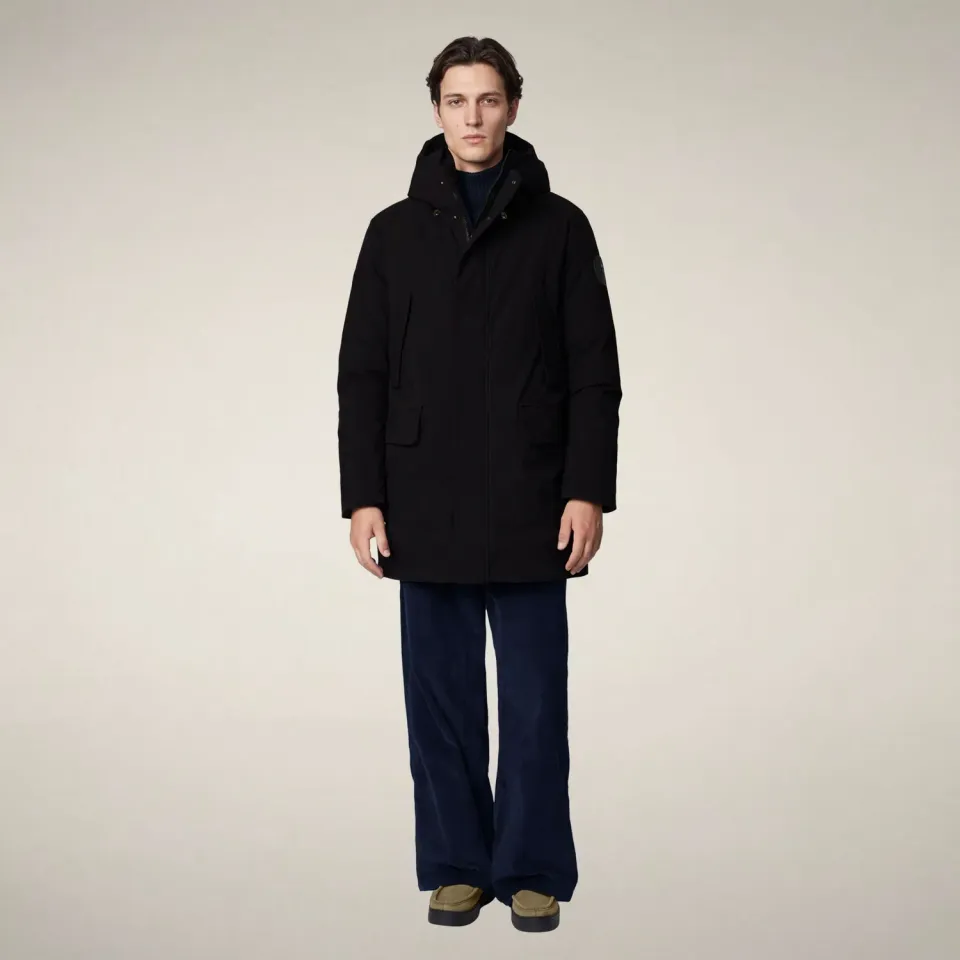Save The Duck Wilson parkas herre Black Plumtech