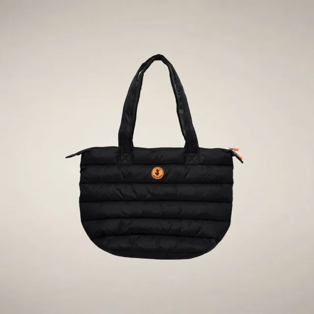 Save The Duck Icons Caron shopper svart TU quiltet nylon