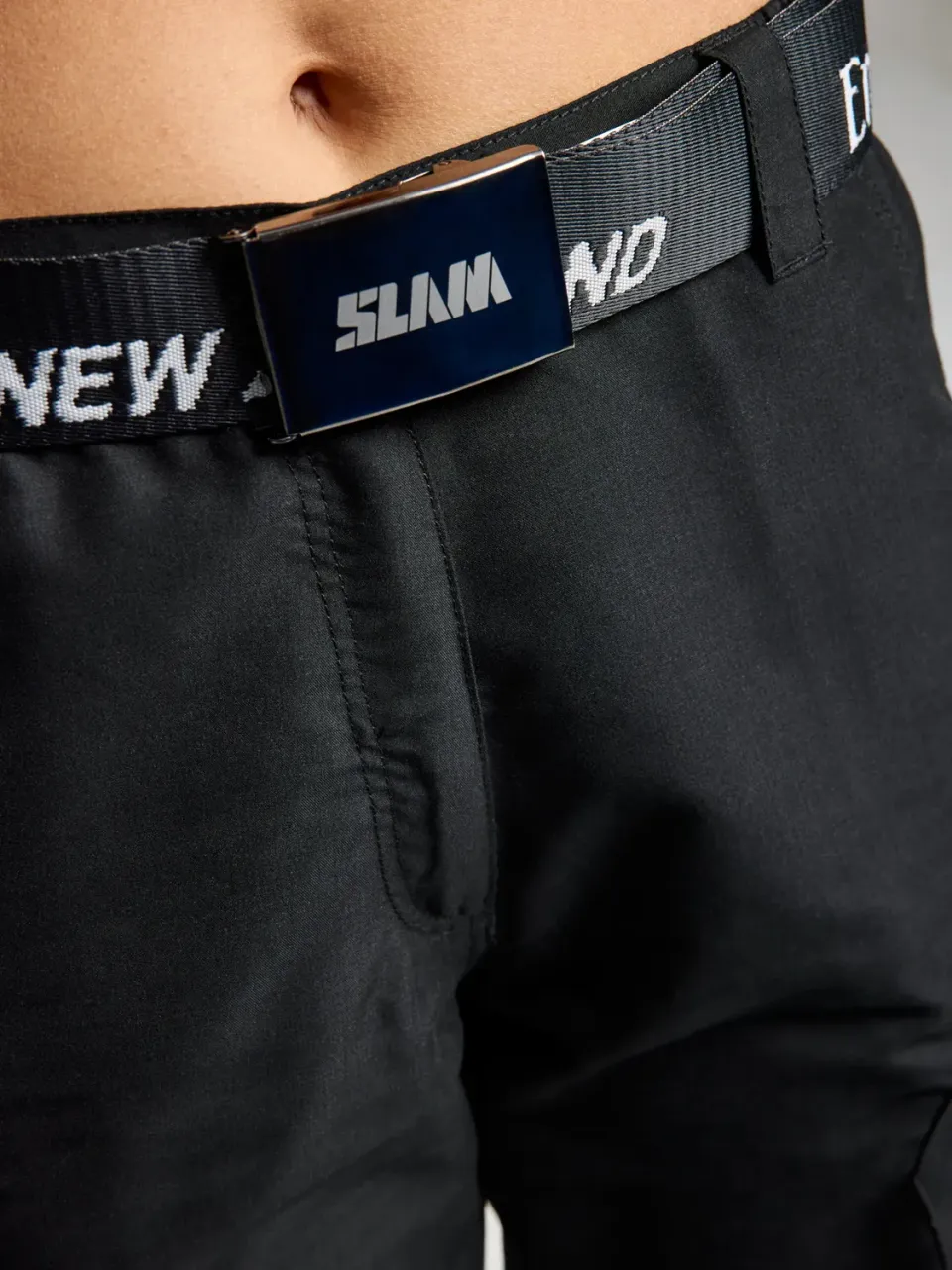 Slam ETNZ Logo Belt belte ETNZ Black 130 cm