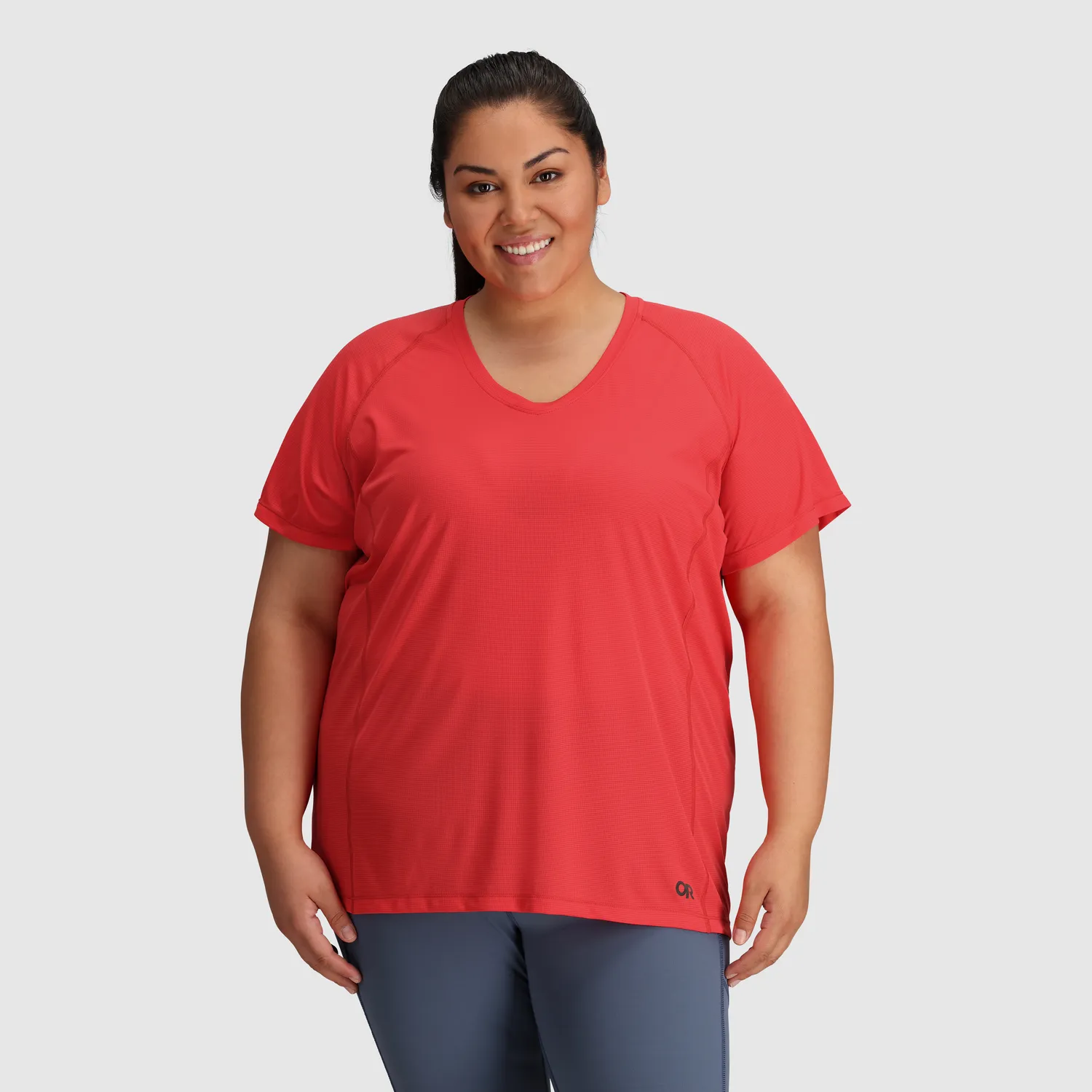 Outdoor Research Echo Plus Size T-skjorte 1X lett og pustende