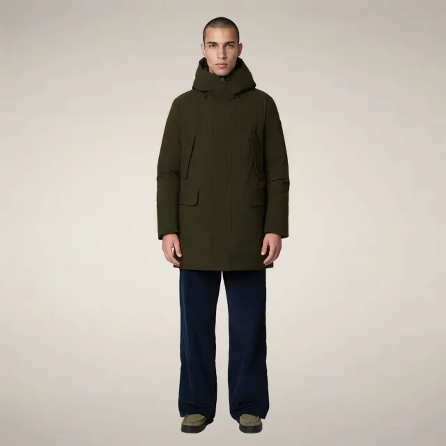 Save The Duck Arctic Wilson parka herre Land Green