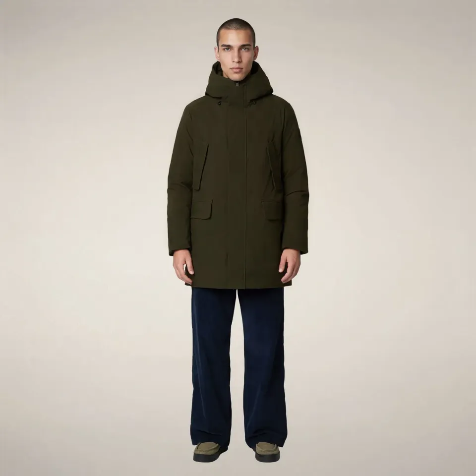 Save The Duck Arctic Wilson parka herre Land Green