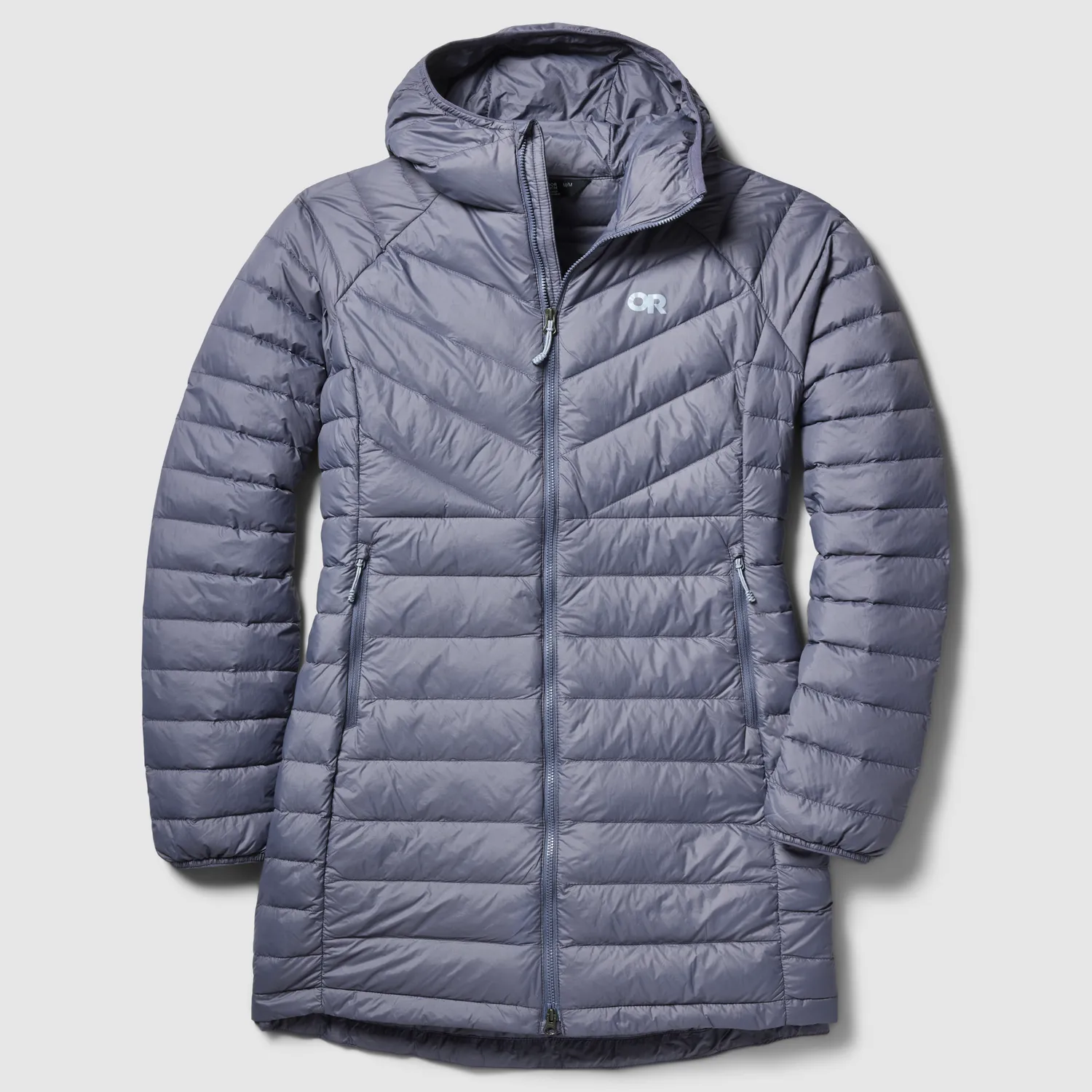 Outdoor Research Transcendent Down Parka dunparkas dame Smoky Quartz 800+ fill