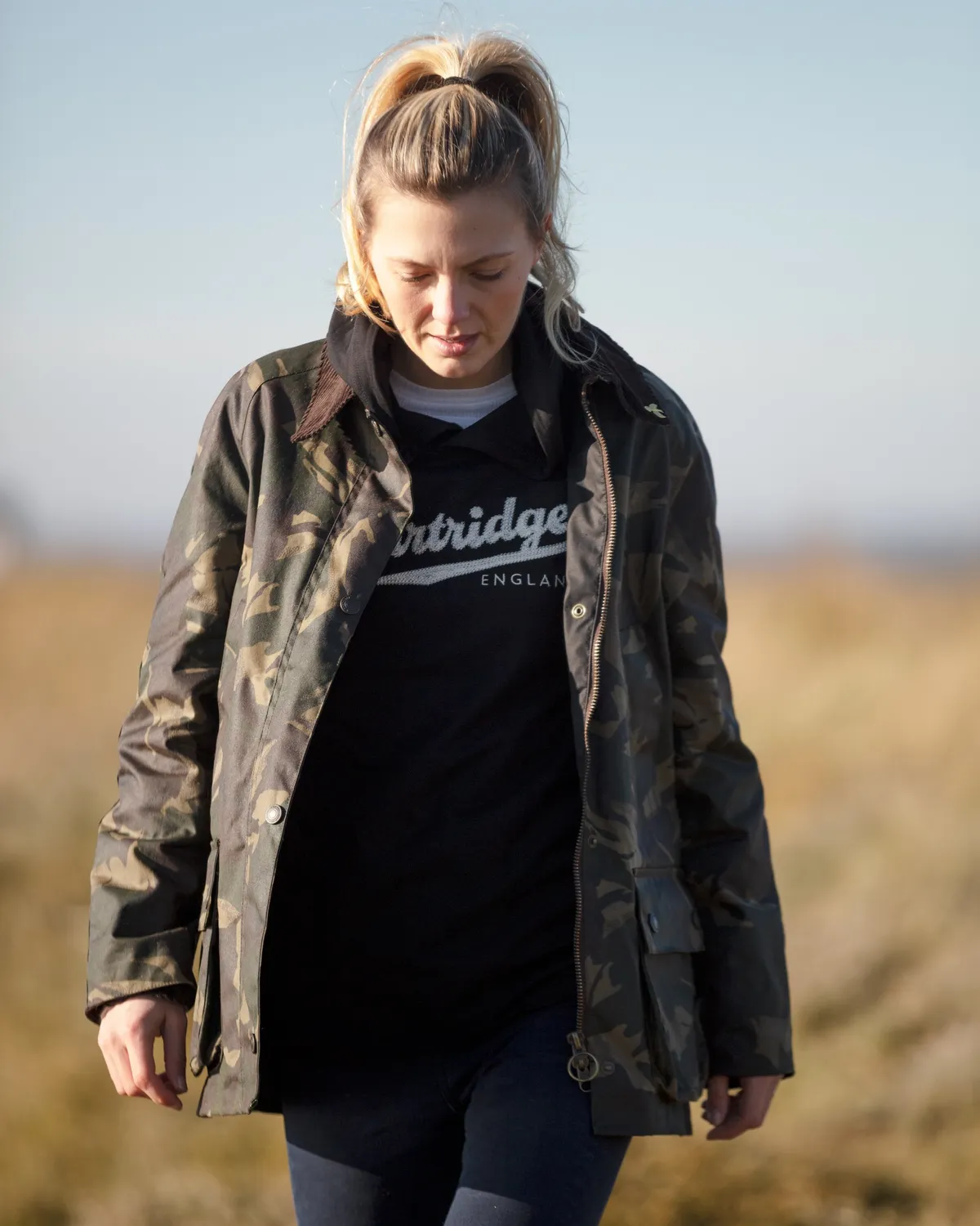 John Partridge Hooded Sweatshirt hettegenser svart S–2XL økologisk bomull