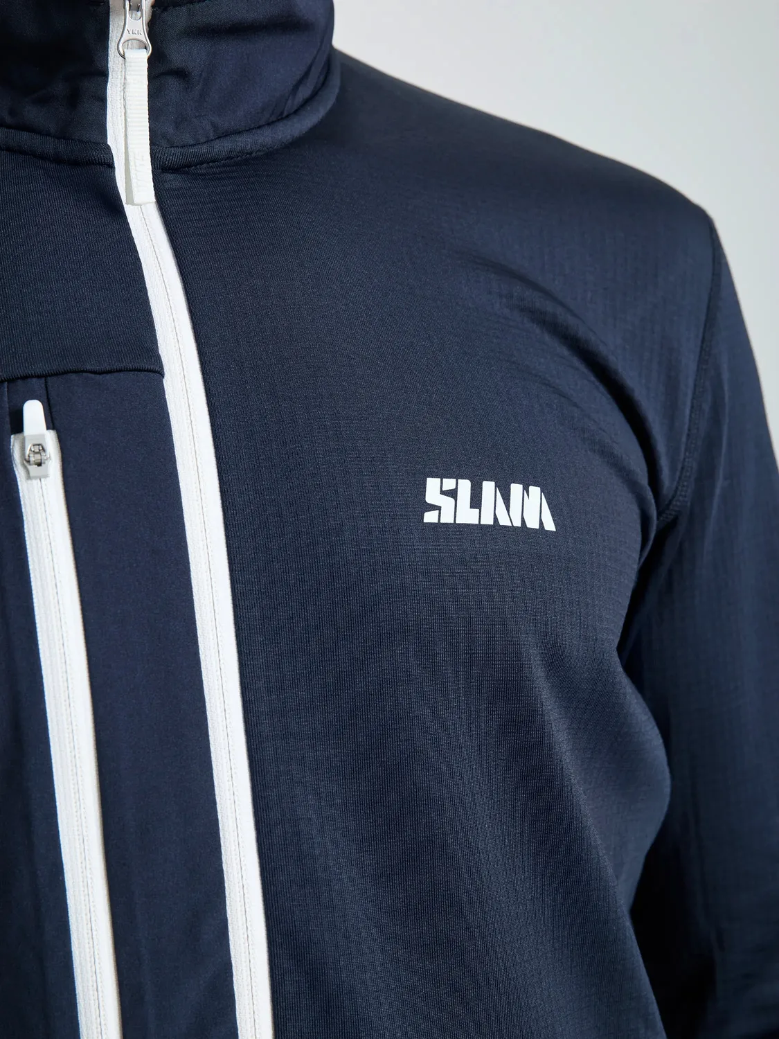 Slam Altura HZ LGT Grid Fleece fleecegenser Dark Navy lett