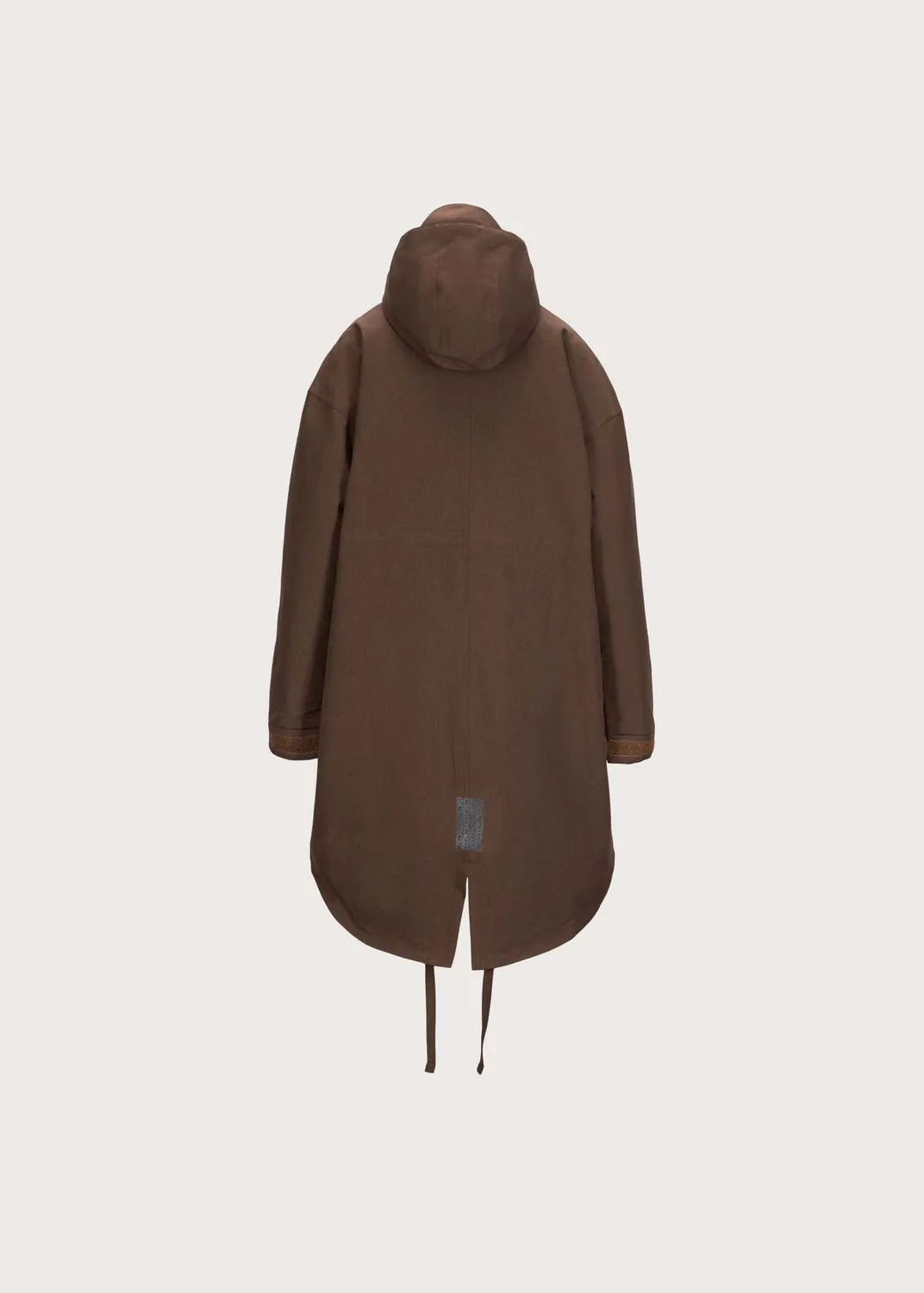 Brgn Snøstorm Parka parka Chocolate Brown vanntett