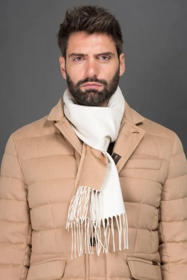 Moorer JARED-MI4 skjerf cashmere og silke 30 x 170 cm