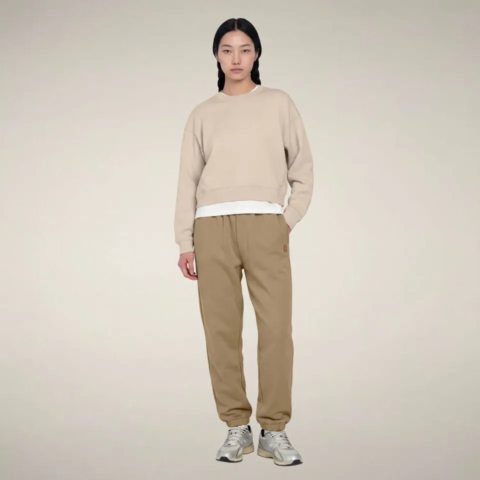 Save The Duck Hiroko bukse dame biscuit beige regulær passform