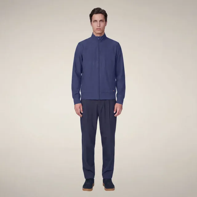 Save The Duck Tulio treningsjakke herre marineblå slim fit