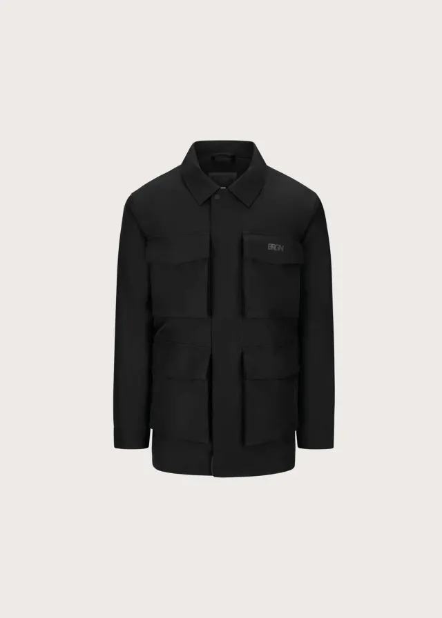 Brgn Måneskinn Jacket jakke New Black herre lett