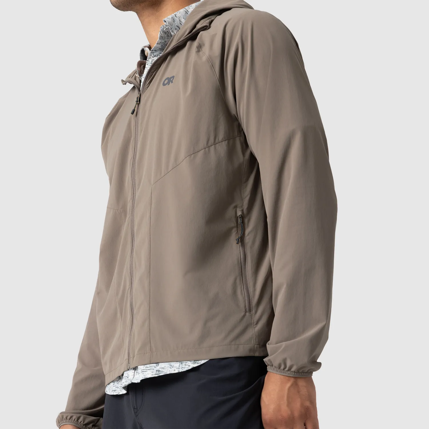 Outdoor Research Astroman Full Zip Sun Hoodie solhettegenser herre UPF 30