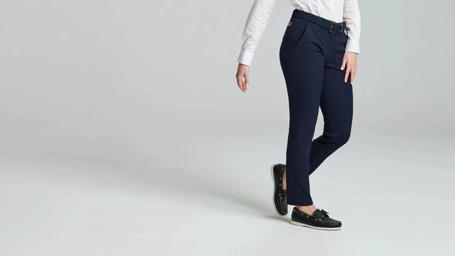 Slam WS Polyvisco Pant chinos dame XXS–XL marineblå