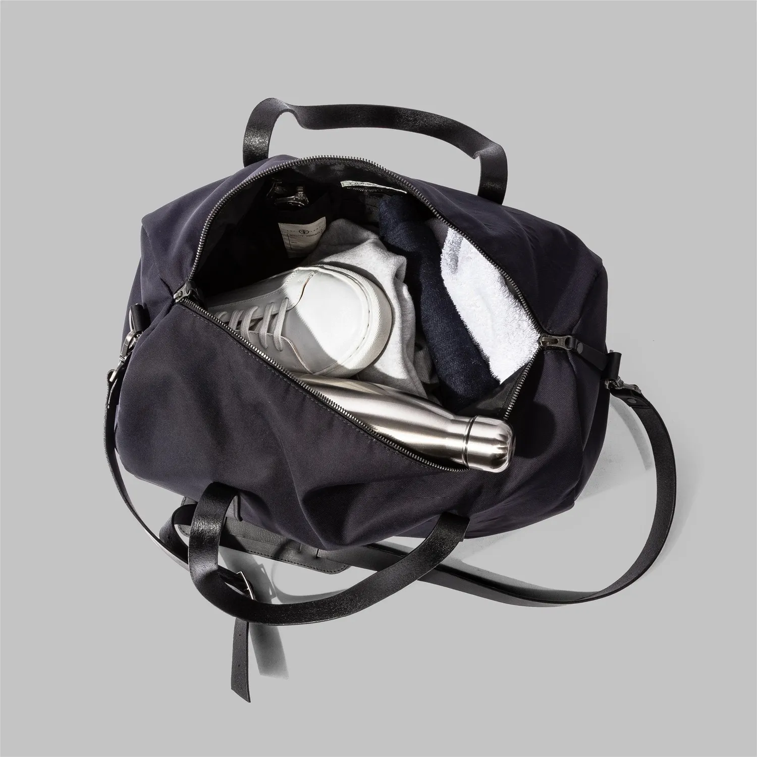 John Partridge Bexley Navy Nylon Weekender weekendbag 28 liter