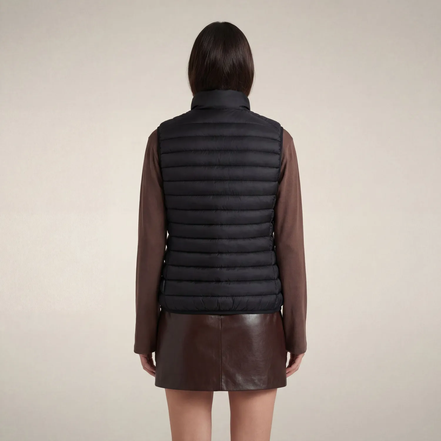 Save The Duck Icons Charlotte quiltet vest dame svart