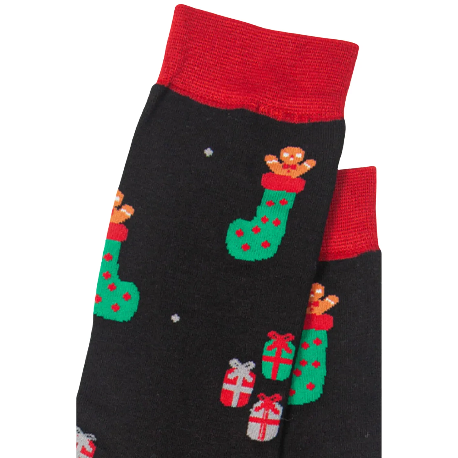 John Partridge Christmas Stocking julesokker herre svart one size bambus