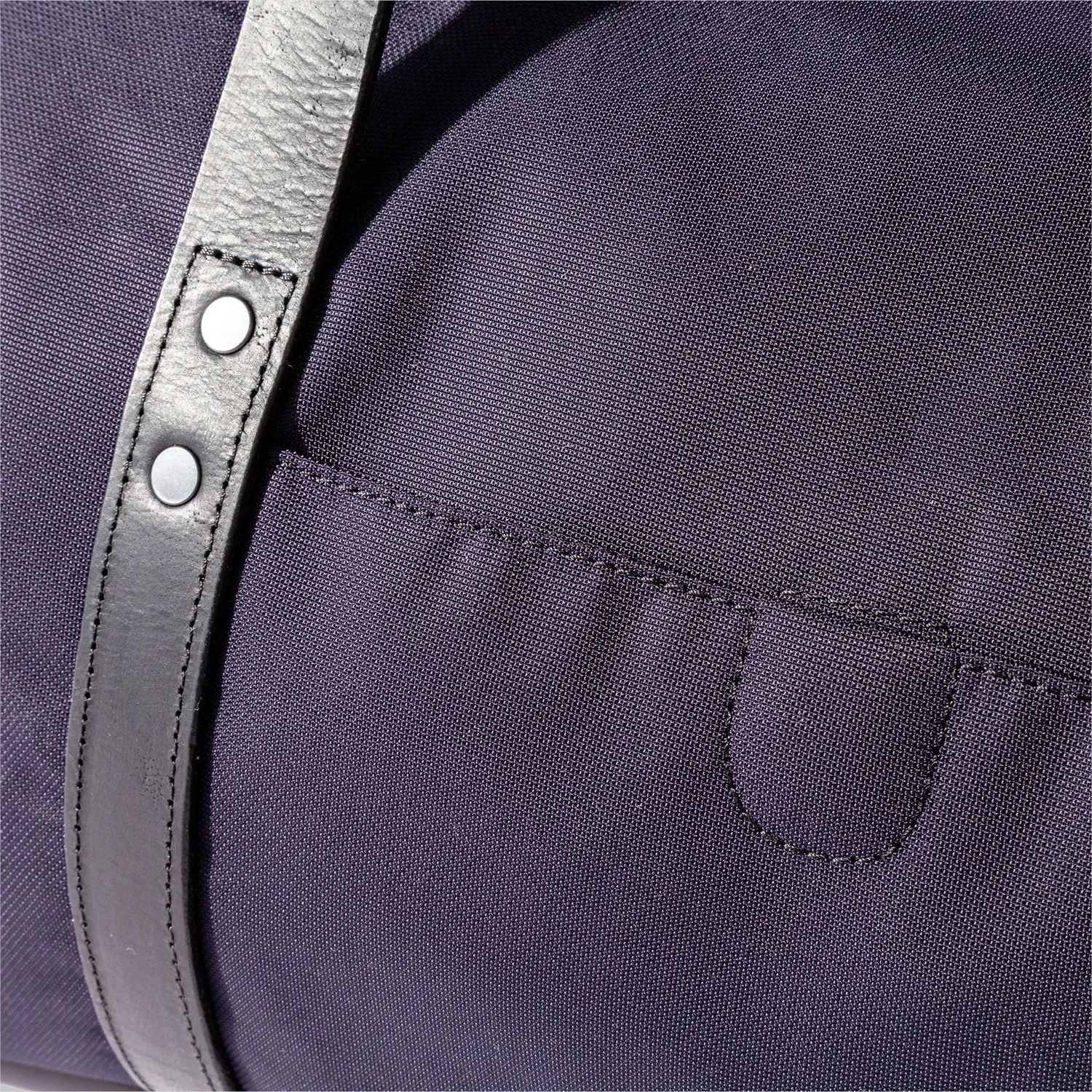 John Partridge Bexley Navy Nylon Weekender weekendbag 28 liter