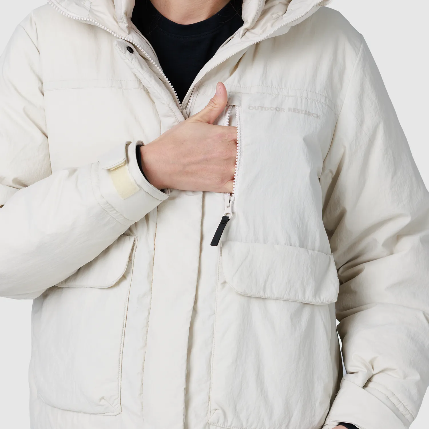 Outdoor Research Townsend Down Jacket dunjakke Black 700+ fill