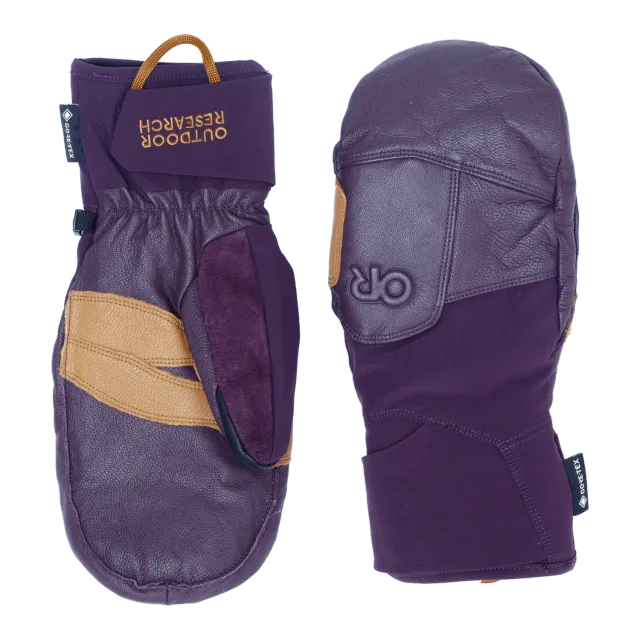 Outdoor Research Team GORE-TEX® Mitt skivott Amethyst XS vanntett