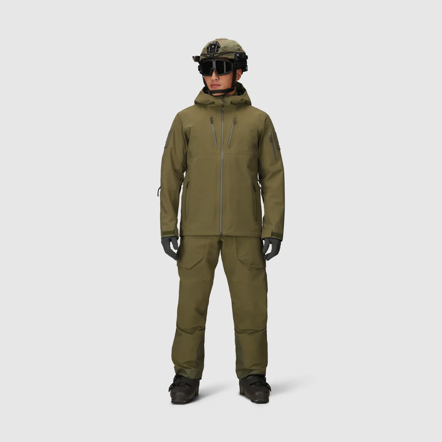 Outdoor Research Allies Mountain II skalljakke Ranger Green
