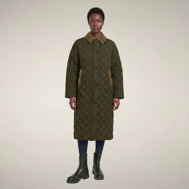 Save The Duck Sadie pufferkåpe Snake Green XS resirkulert fyll