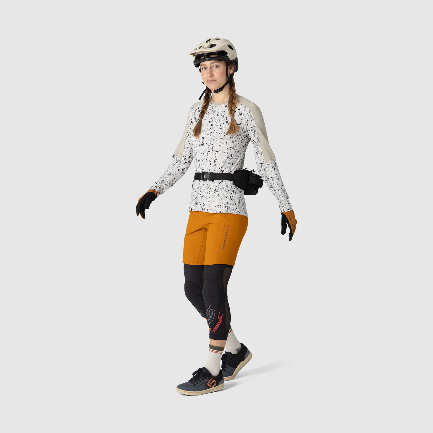 Outdoor Research Freewheel MTB Long Sleeve Jersey sykkeltrøye dame UPF 30