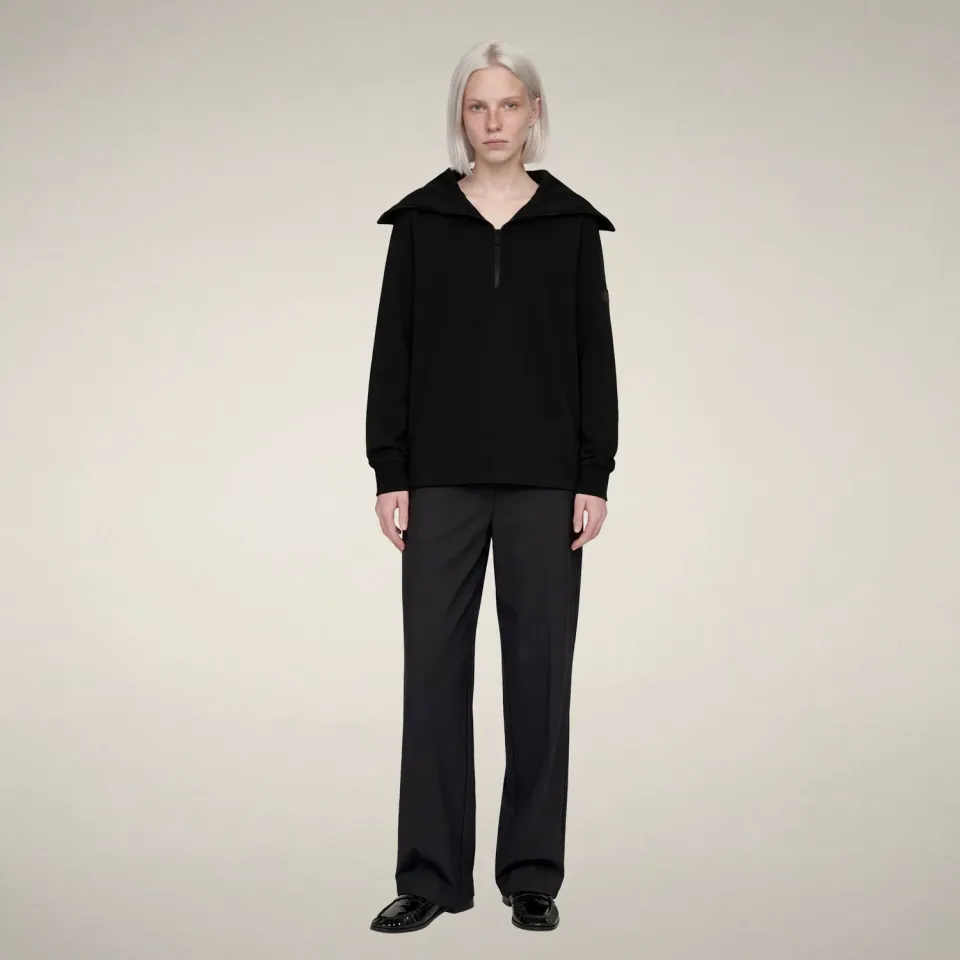 Save The Duck Hinata half-zip topp svart