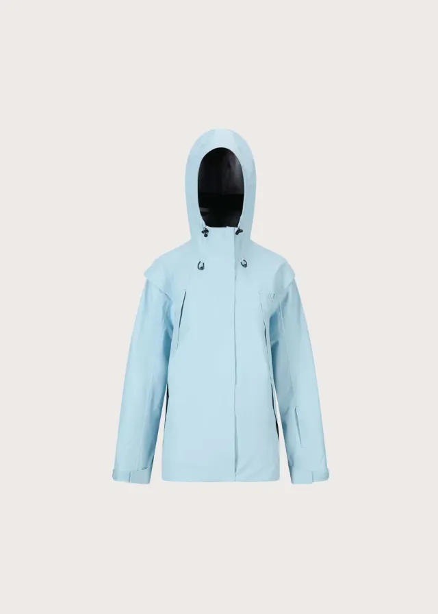 Brgn Ulriken 3L Jacket skalljakke lys blå