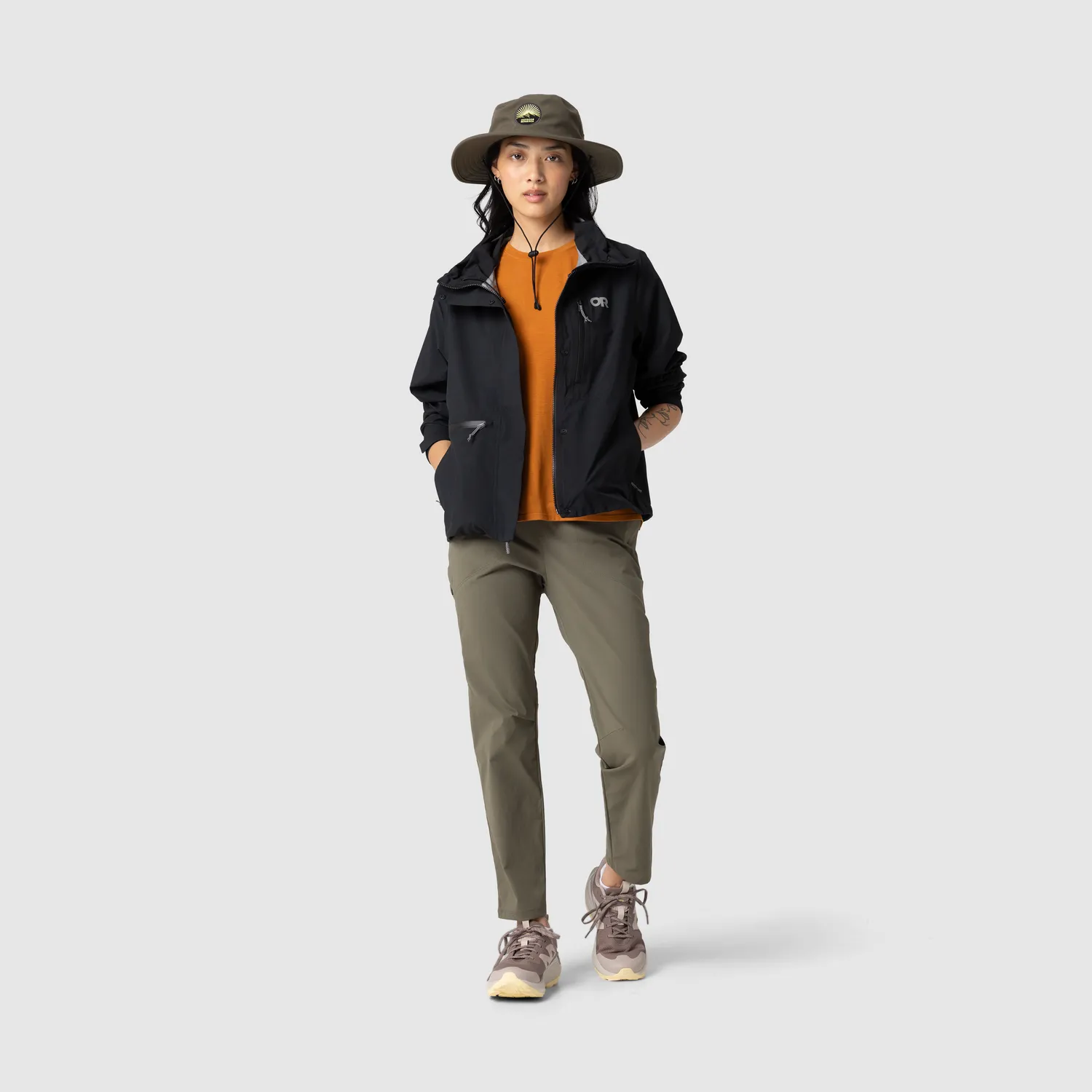 Outdoor Research Timberline Ankle Pant ankelbukse Atlantic UPF 50+