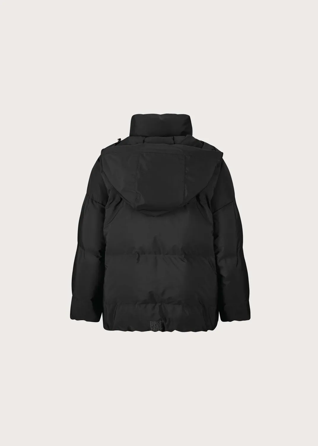 Brgn Regnskyll Bomber Jacket pufferjakke New Black XS–XL