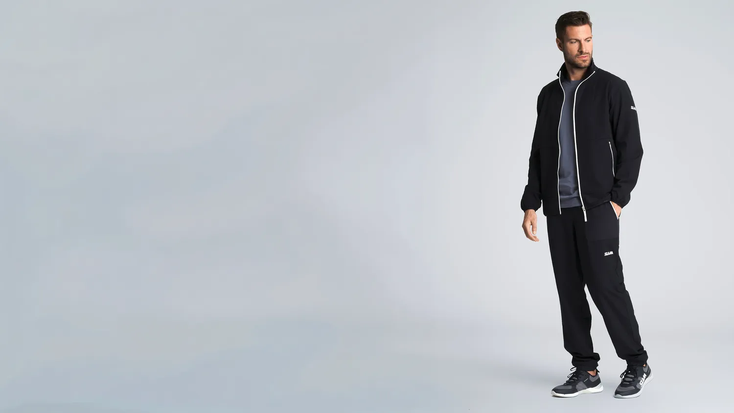 Slam Altura Grid Fleece Pant fleecebukse herre stretch