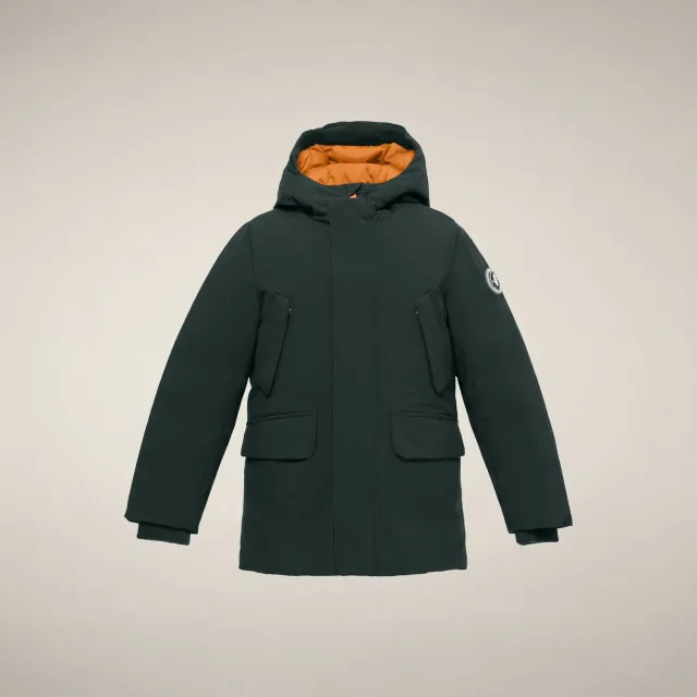 Save The Duck Arctic Mal parkas gutt Nori Green 2–16 vinter