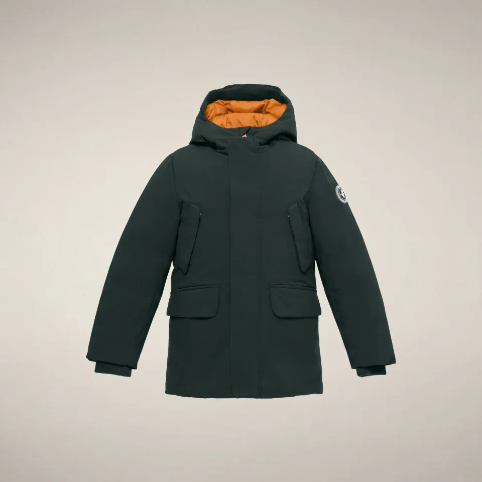 Save The Duck Arctic Mal parkas gutt Nori Green 2–16 vinter