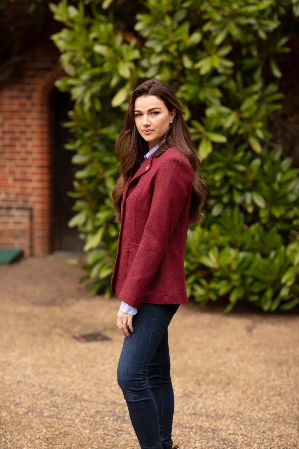 John Partridge Arena tweedblazer Jalapeno Red ull