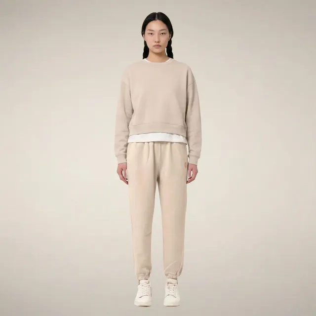 Save The Duck Hiroko bukse dame regnbeige regular fit